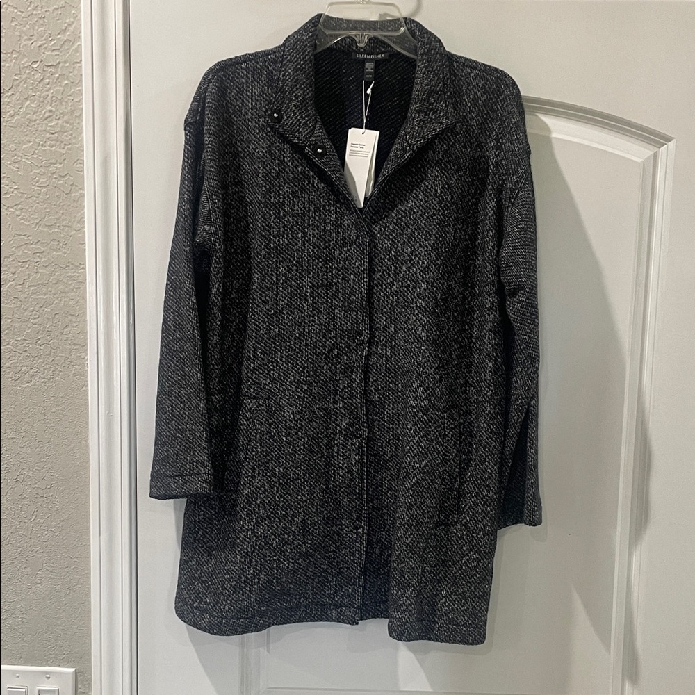 Eileen Fisher Gray Women's Coat